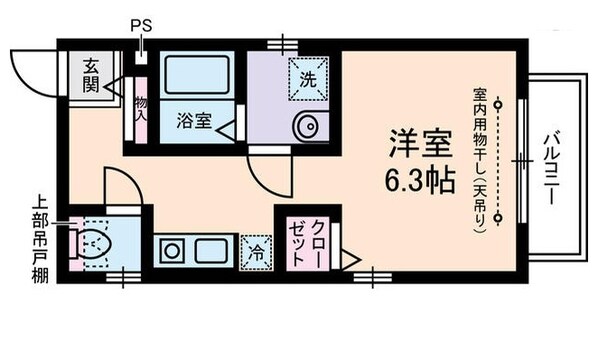 市川駅 徒歩5分 1階の物件間取画像